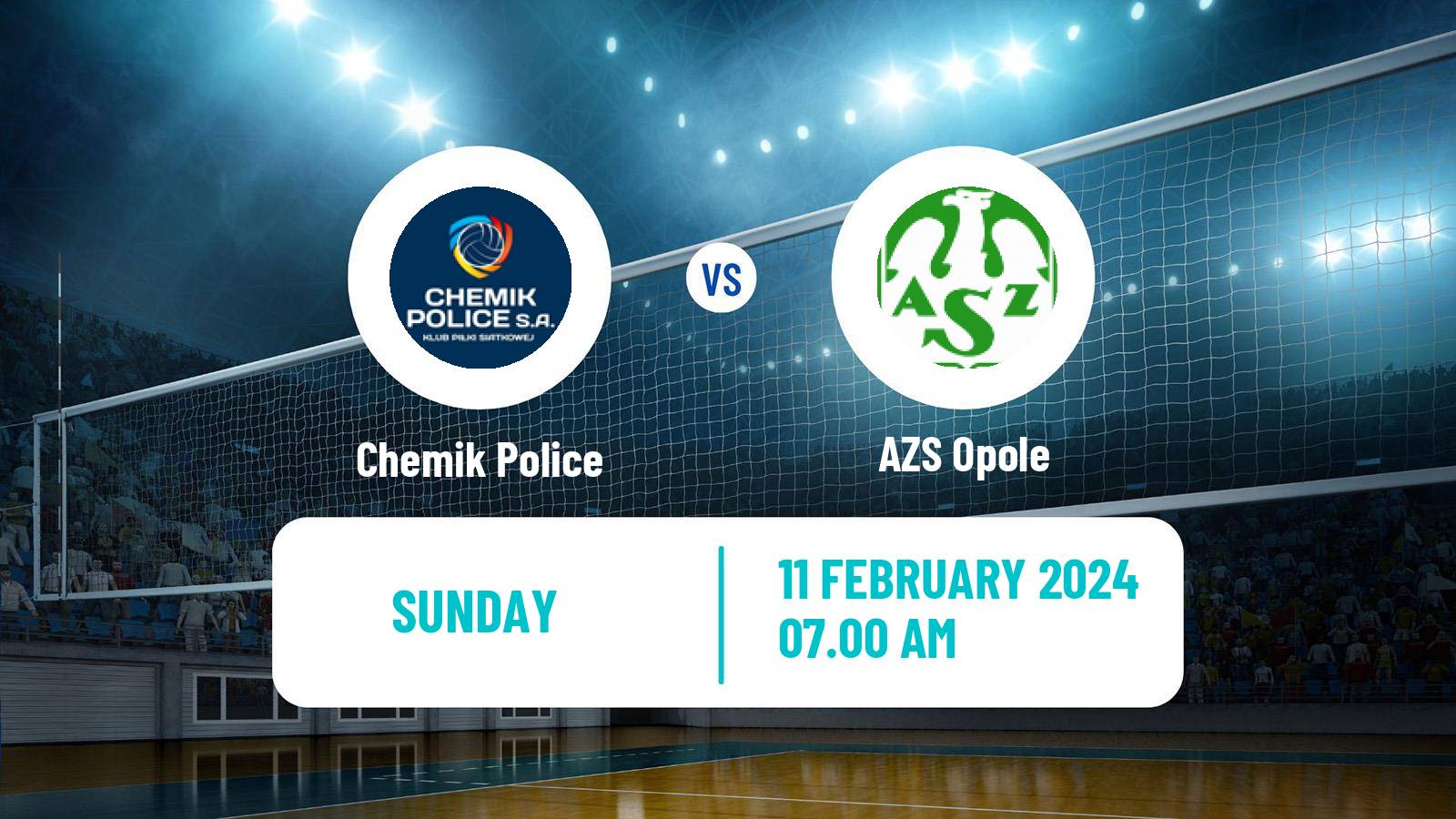 Volleyball Polish Liga Siatkowki Women Chemik Police - Opole