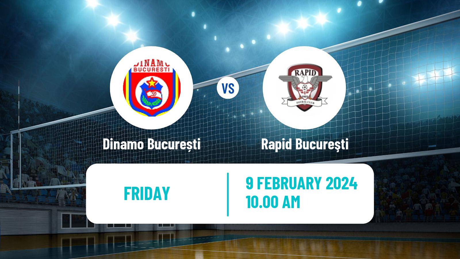Volleyball Romanian Divizia A1 Volleyball Women Dinamo București - Rapid Bucureşti
