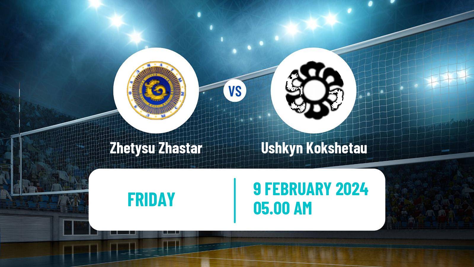 Volleyball Kazakh National League Volleyball Zhetysu Zhastar - Ushkyn Kokshetau