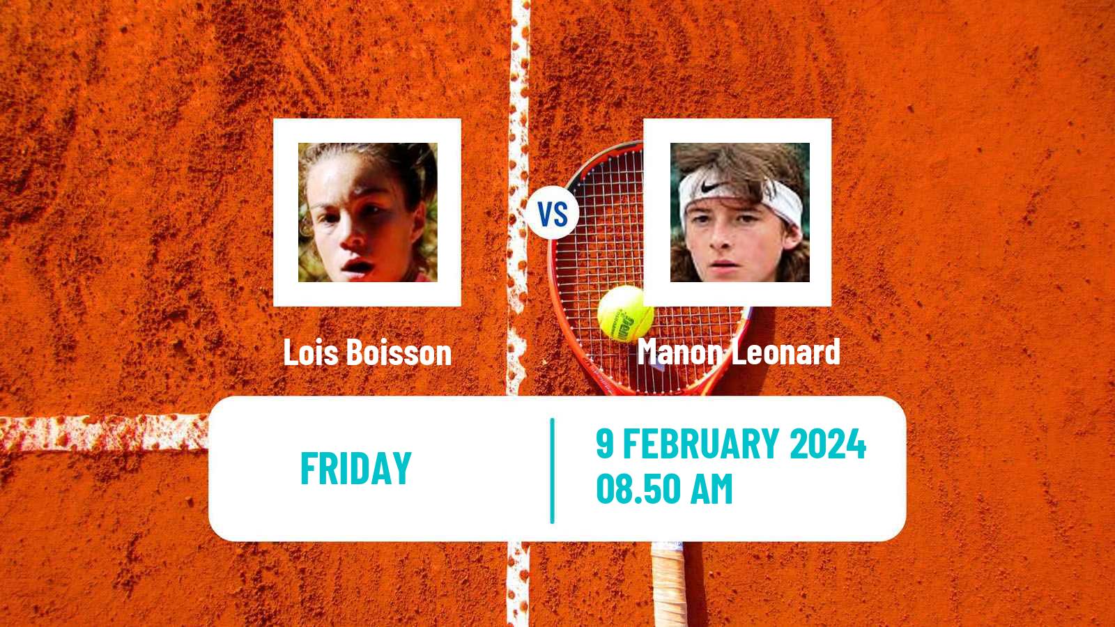 Tennis ITF W75 Grenoble Women Lois Boisson - Manon Leonard