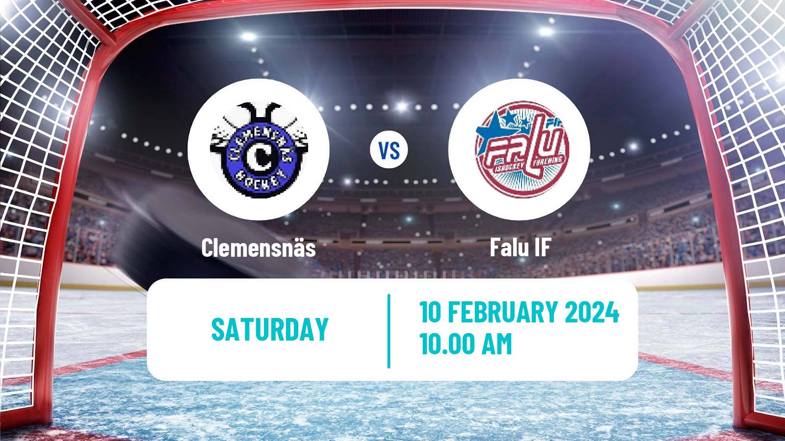 Hockey Swedish HockeyEttan Norra Var Clemensnäs - Falu