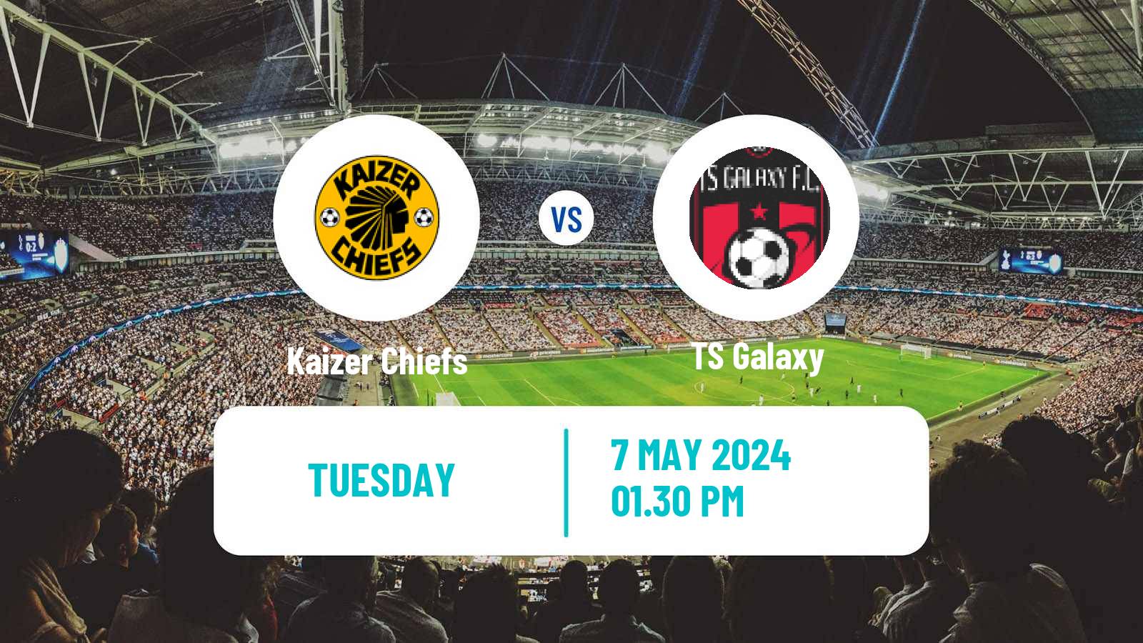 Soccer South African Premier Soccer League Kaizer Chiefs - TS Galaxy