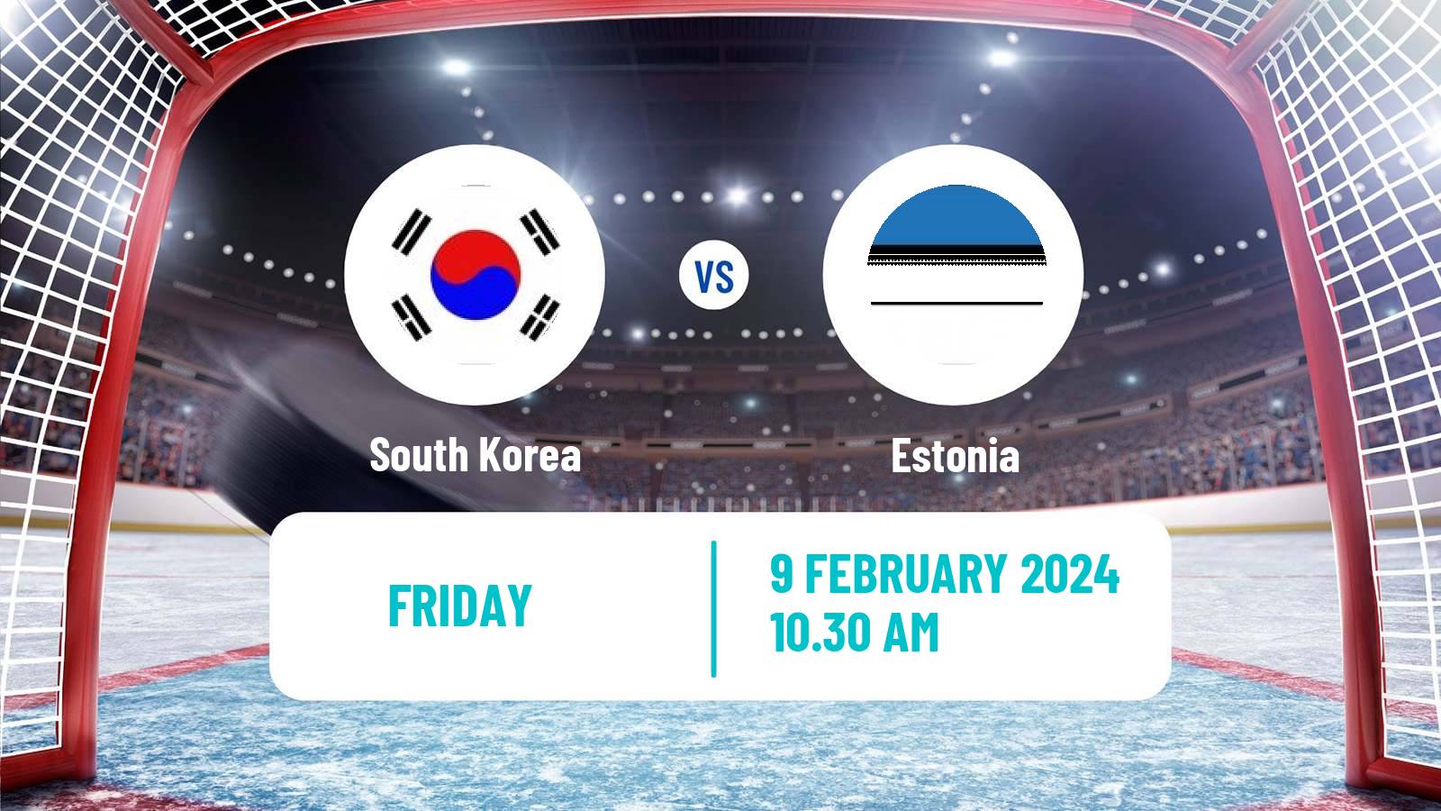 Hockey Winter Olympic Games - Ice Hockey South Korea - Estonia