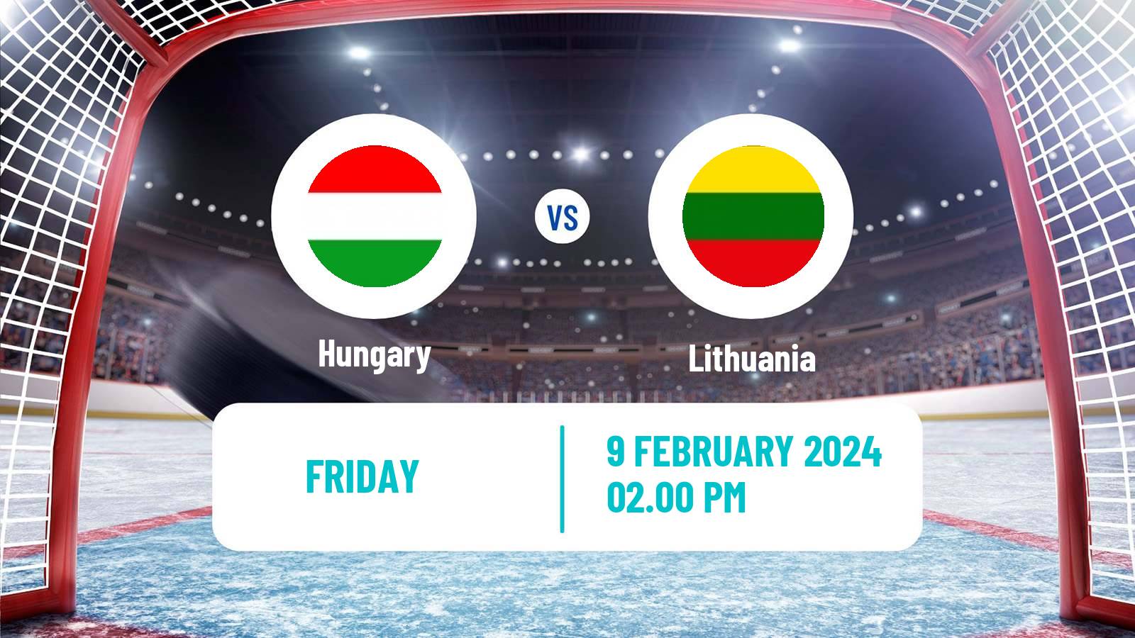 Hockey Winter Olympic Games - Ice Hockey Hungary - Lithuania