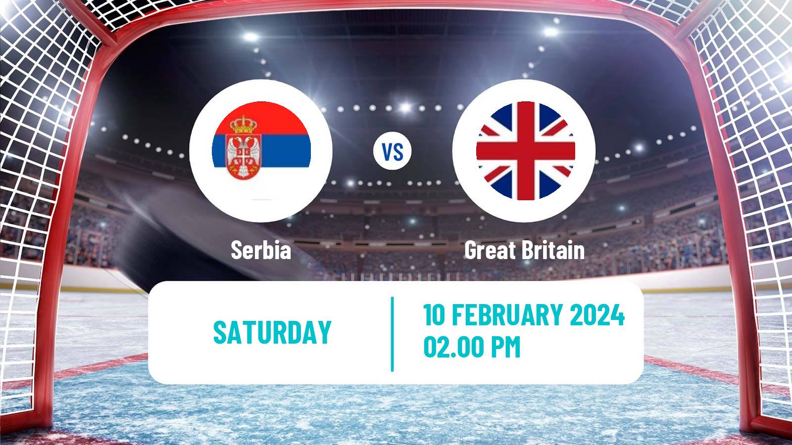 Hockey Winter Olympic Games - Ice Hockey Serbia - Great Britain