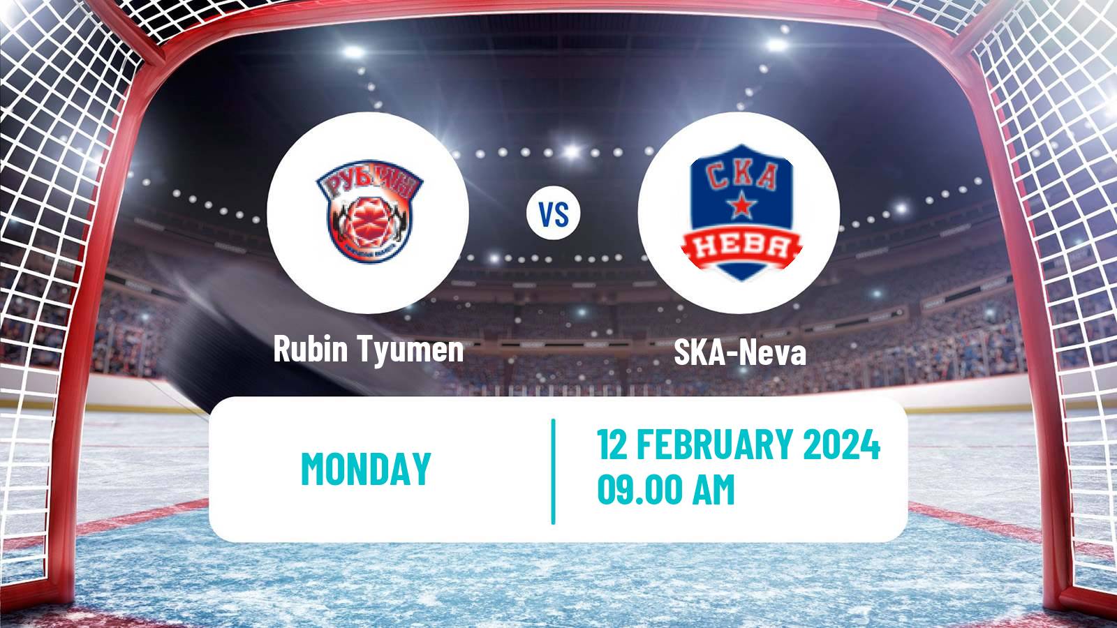 Hockey VHL Rubin Tyumen - SKA-Neva