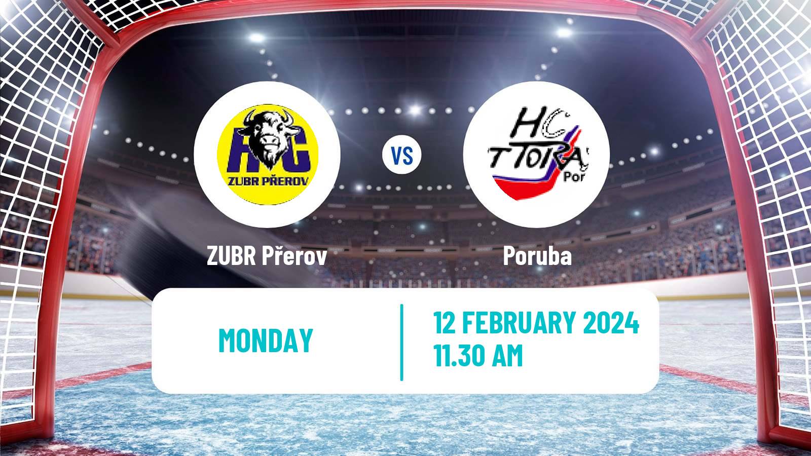 Hockey Czech Chance Liga ZUBR Přerov - Poruba