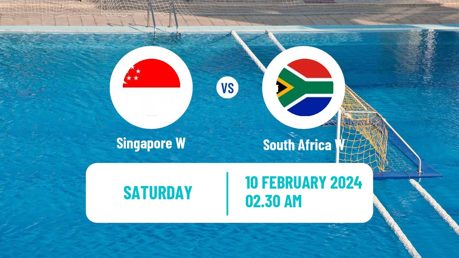 Water polo World Championship Water Polo Women Singapore W - South Africa W