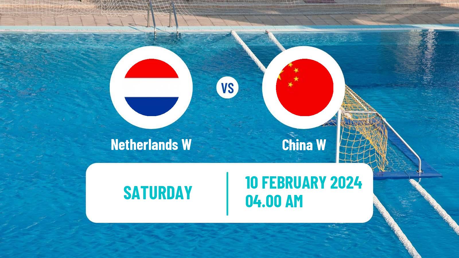 Water polo World Championship Water Polo Women Netherlands W - China W