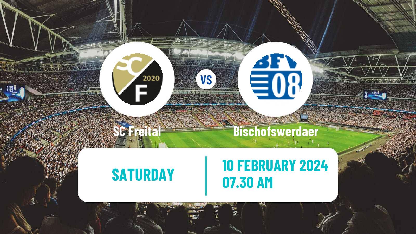 Soccer German Oberliga NOFV- Süd Freital - Bischofswerdaer