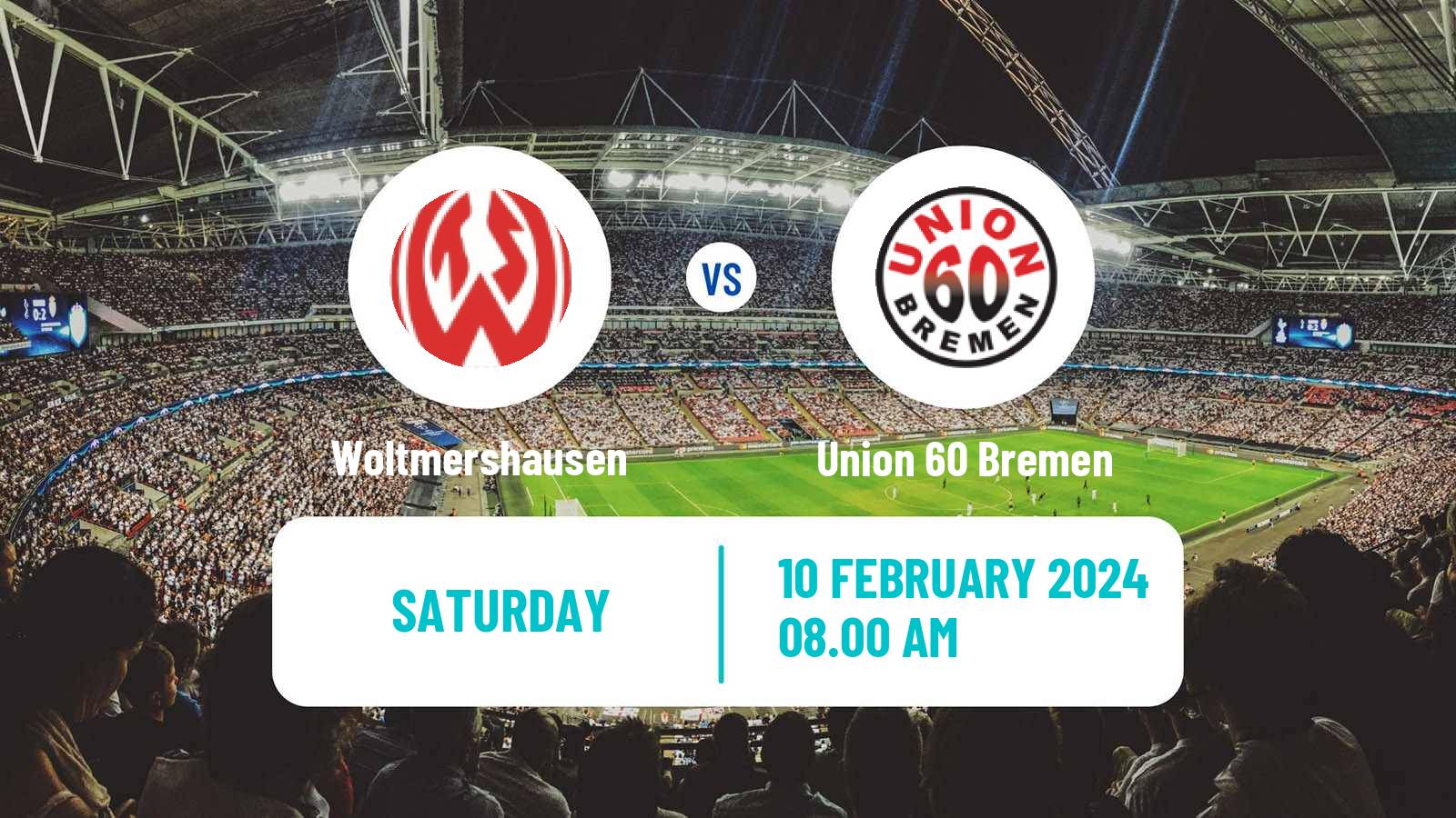 Soccer German Oberliga Bremen Woltmershausen - Union 60 Bremen
