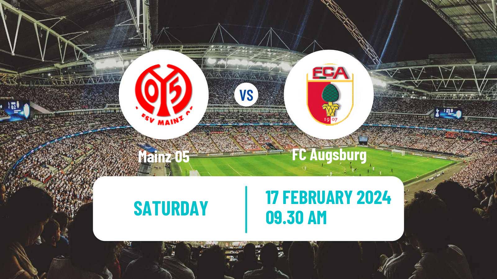 Soccer German Bundesliga Mainz - Augsburg