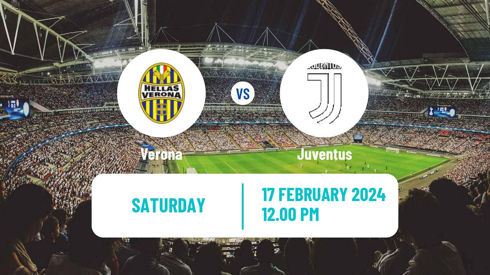 Soccer Italian Serie A Verona - Juventus