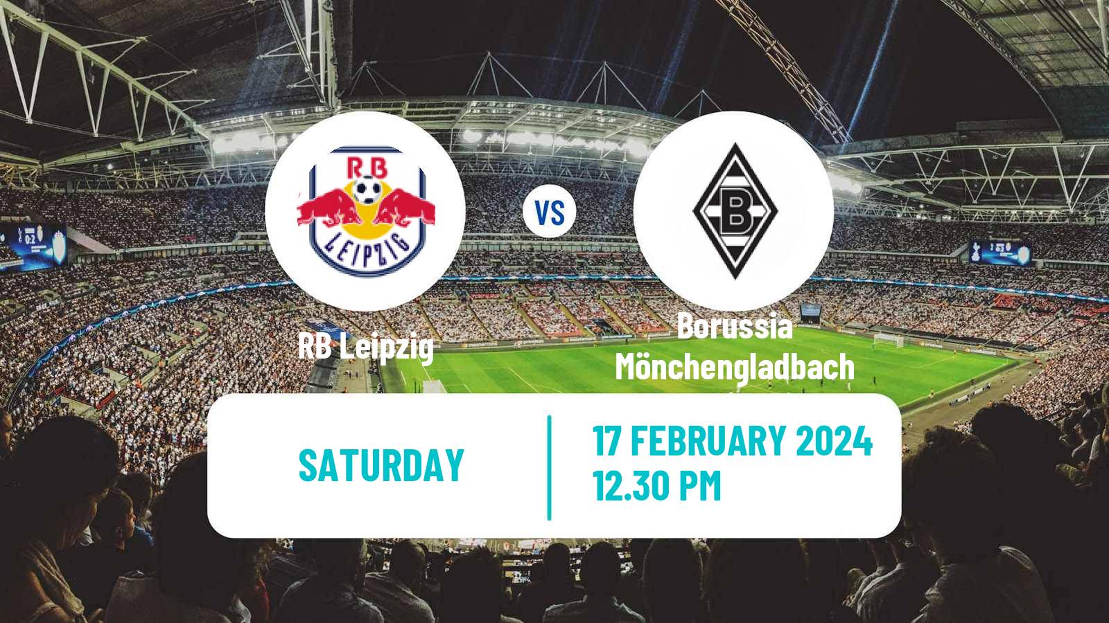Soccer German Bundesliga RB Leipzig - Borussia Mönchengladbach
