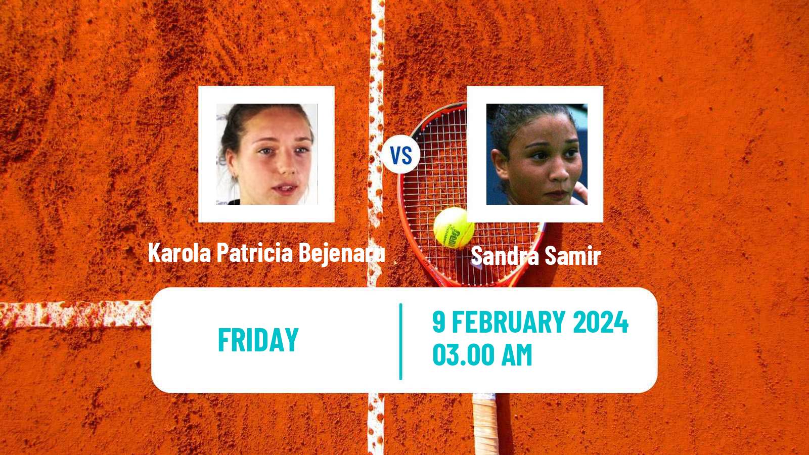 Tennis ITF W15 Sharm Elsheikh Women Karola Patricia Bejenaru - Sandra Samir