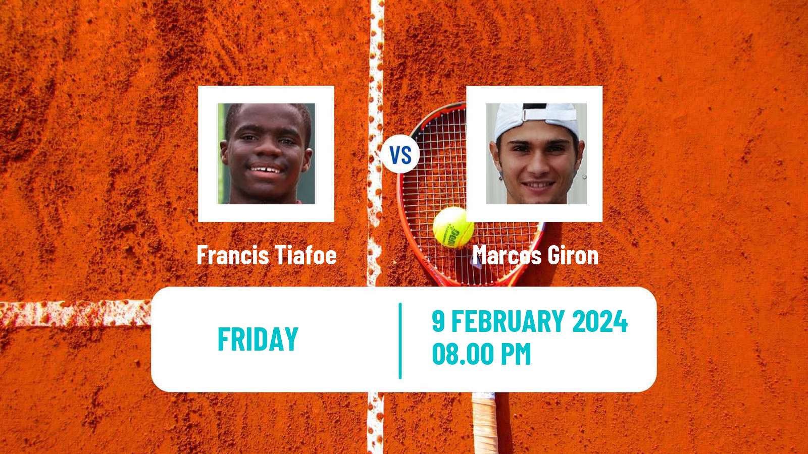 Tennis ATP Dallas Francis Tiafoe - Marcos Giron