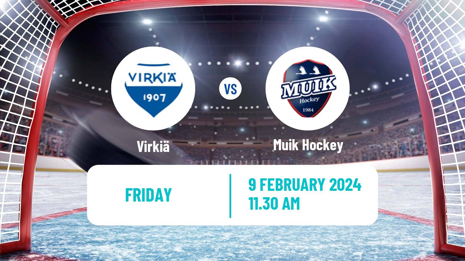 Hockey Finnish Suomi-sarja Virkiä - Muik Hockey