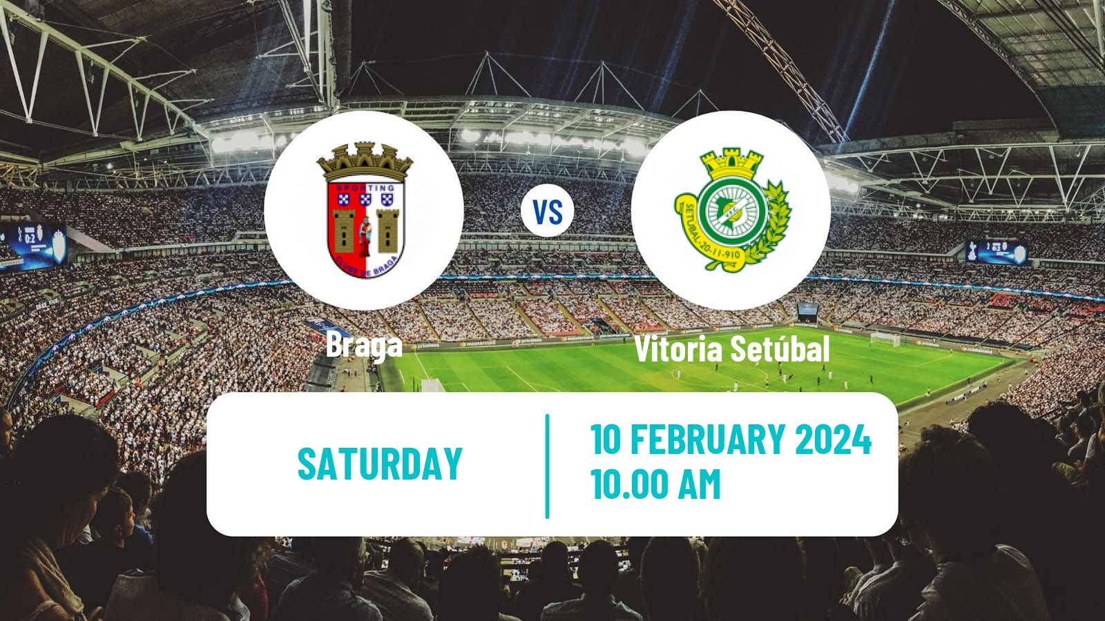 Soccer Taça de Portugal Women Braga - Vitoria Setúbal