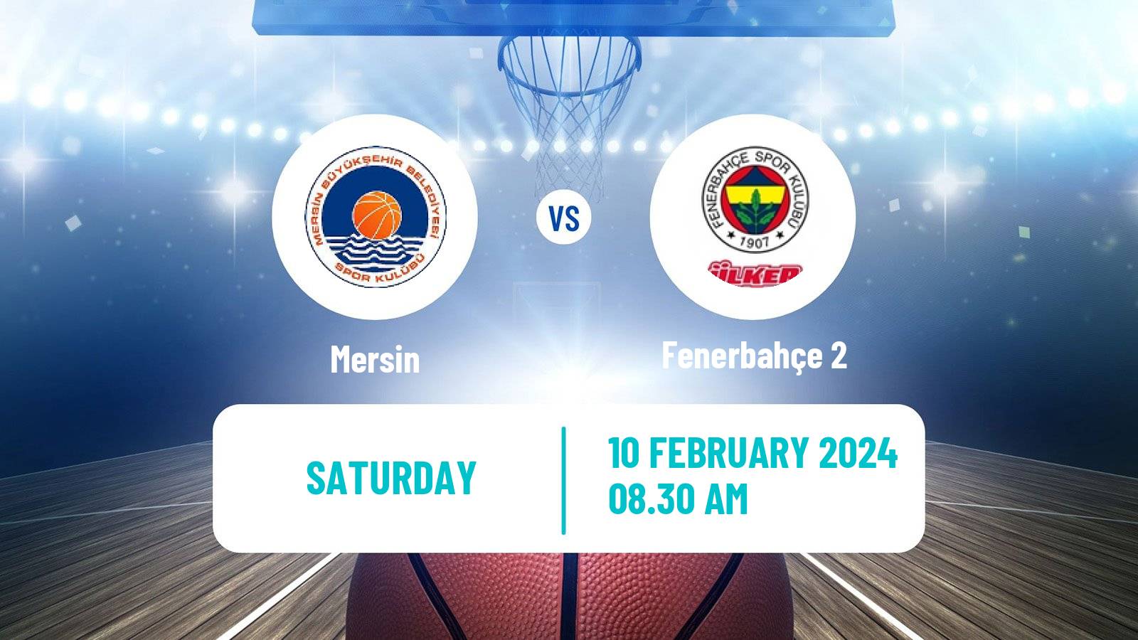 Basketball Turkish TBL Mersin - Fenerbahçe 2