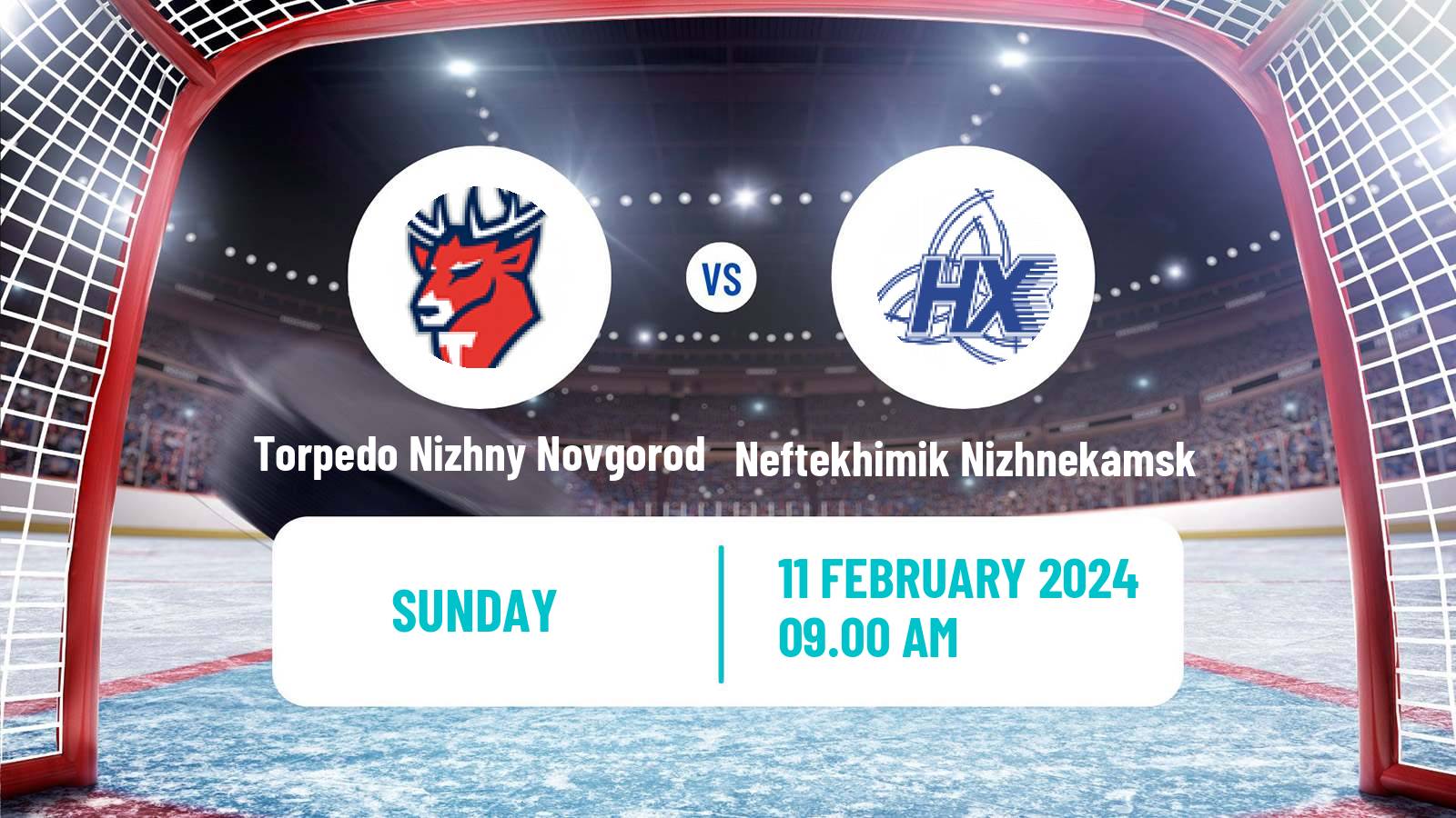Hockey KHL Torpedo Nizhny Novgorod - Neftekhimik Nizhnekamsk