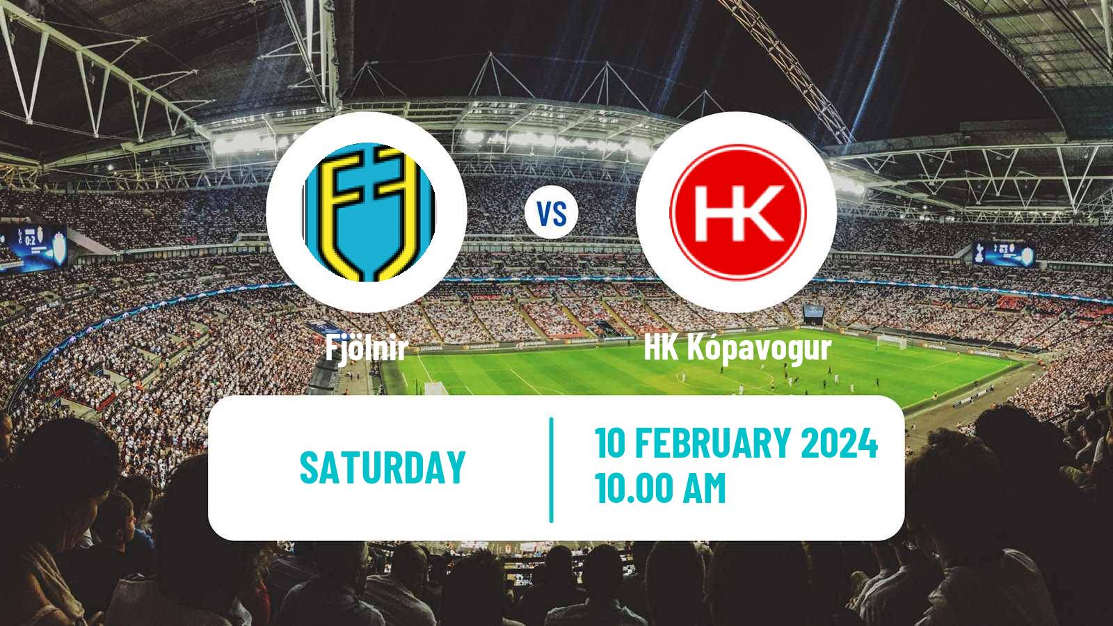 Soccer Icelandic League Cup Fjölnir - HK Kópavogur