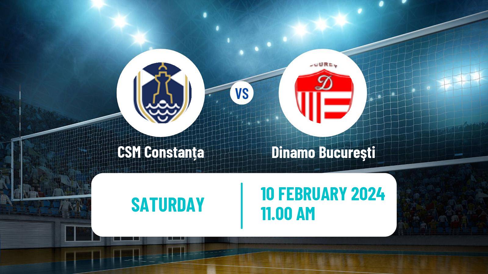 Volleyball Romanian Divizia A1 Volleyball CSM Constanța - Dinamo Bucureşti