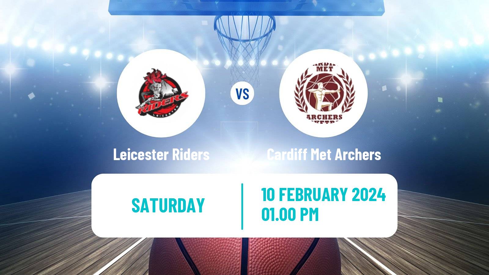 Basketball British WBBL Leicester Riders - Cardiff Met Archers