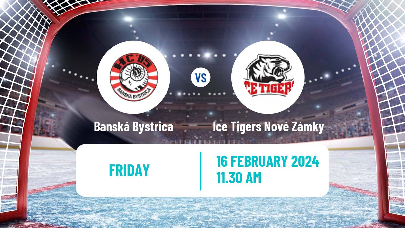 Hockey Slovak Extraliga Banská Bystrica - Ice Tigers Nové Zámky