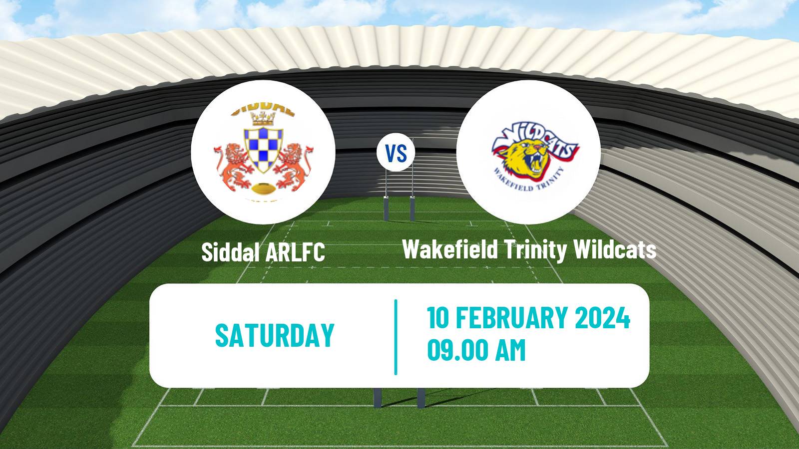 Rugby league Challenge Cup Rugby League Siddal - Wakefield Trinity Wildcats