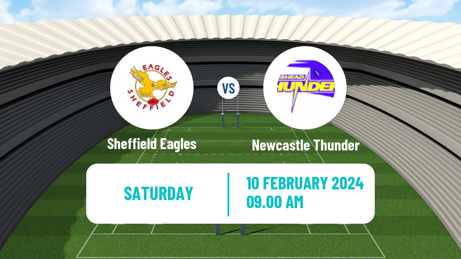 Rugby league Challenge Cup Rugby League Sheffield Eagles - Newcastle Thunder