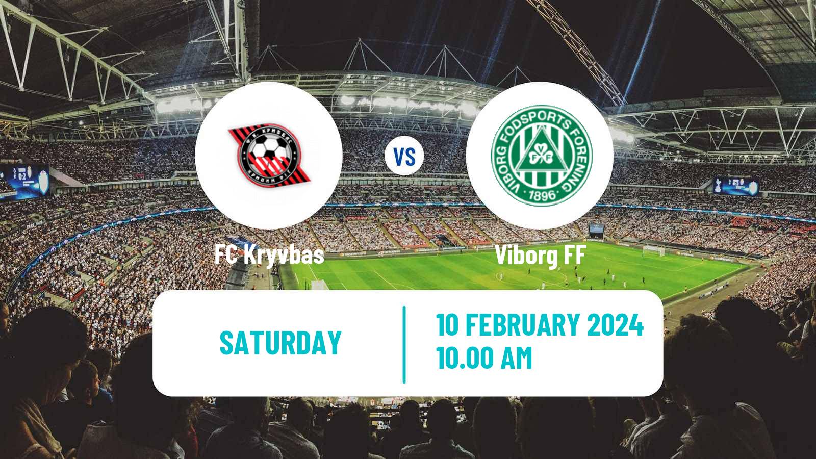 Soccer Club Friendly Kryvbas - Viborg