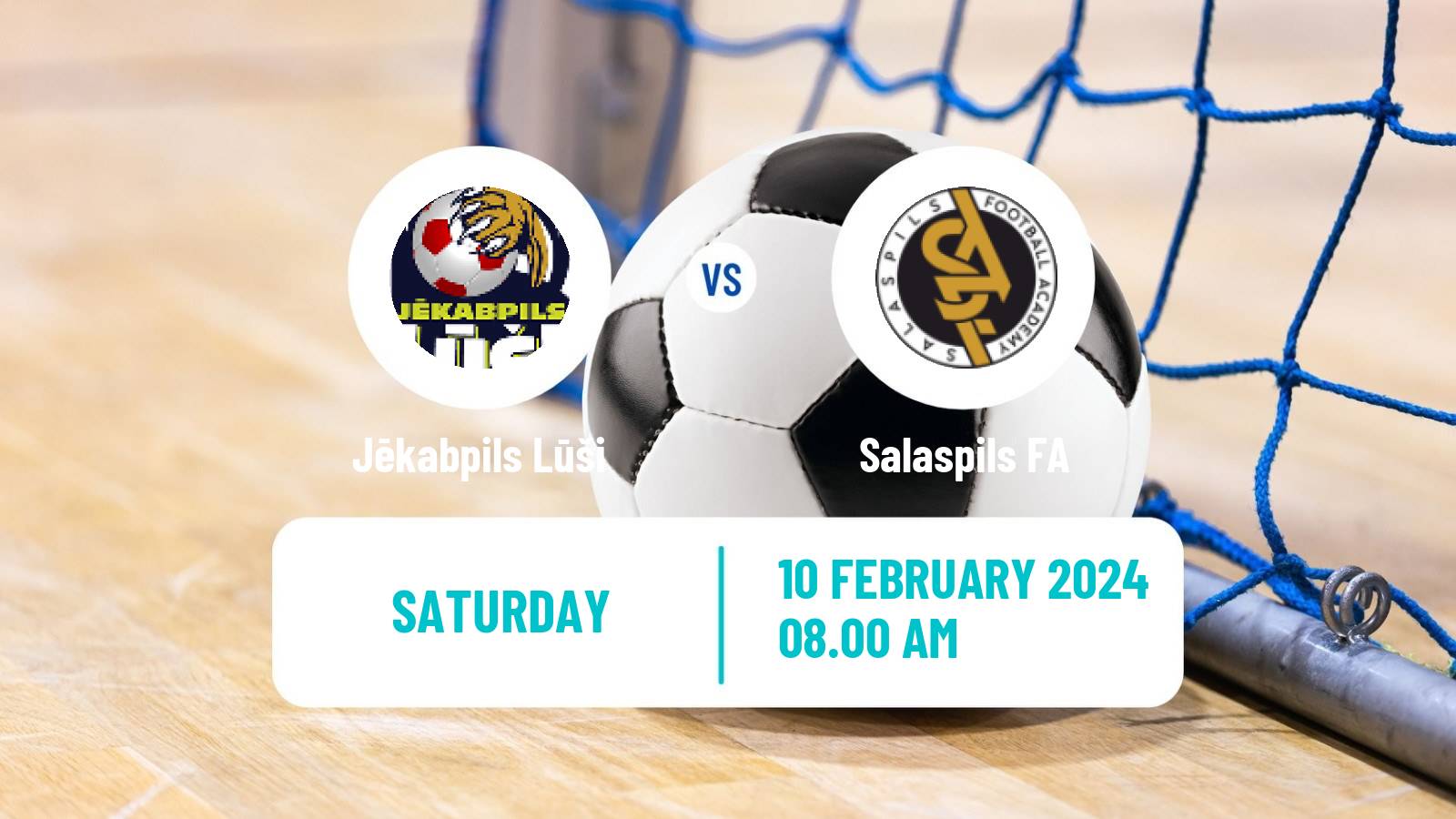 Futsal Latvian Virsliga Futsal Jēkabpils Lūši - Salaspils FA