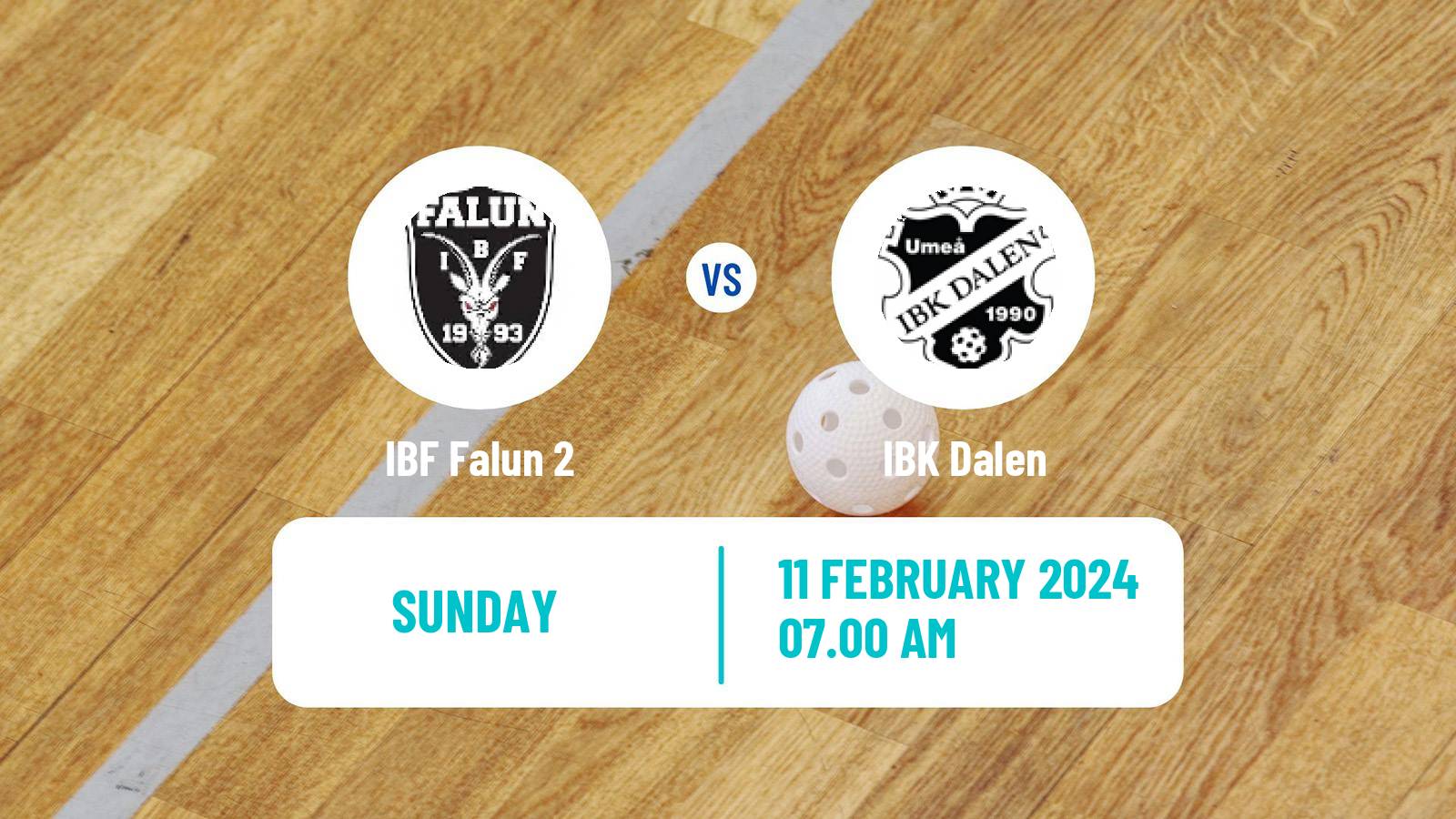 Floorball Swedish Allsvenskan Norra Floorball Falun 2 - Dalen