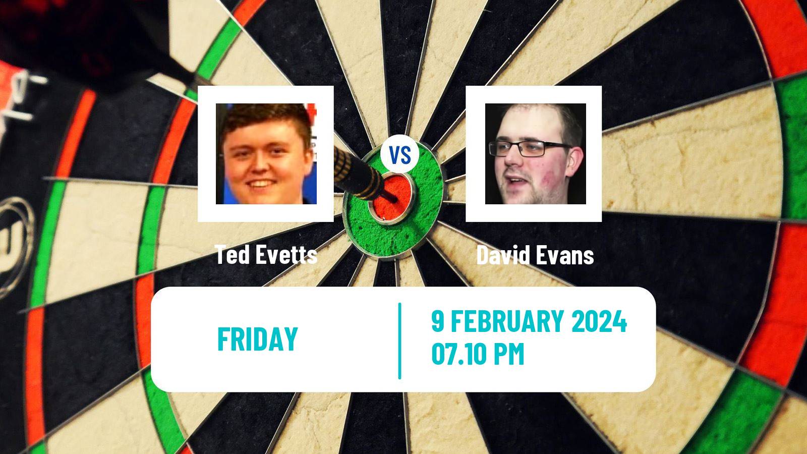 Darts Modus Super Series Ted Evetts - David Evans