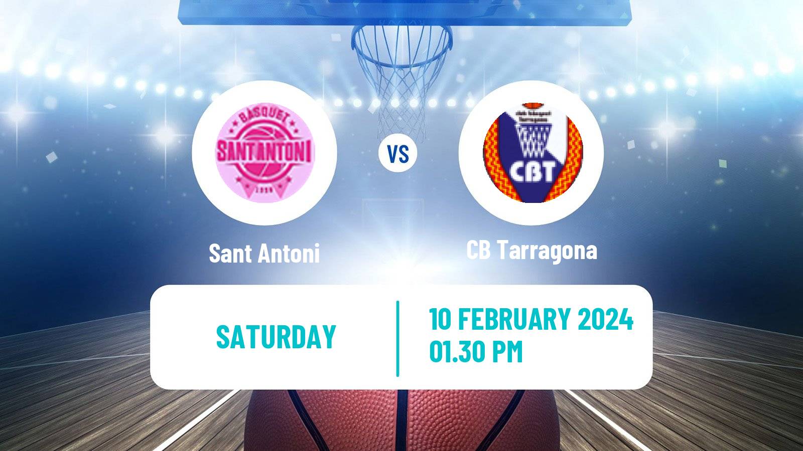 Basketball Spanish LEB Plata Sant Antoni - Tarragona