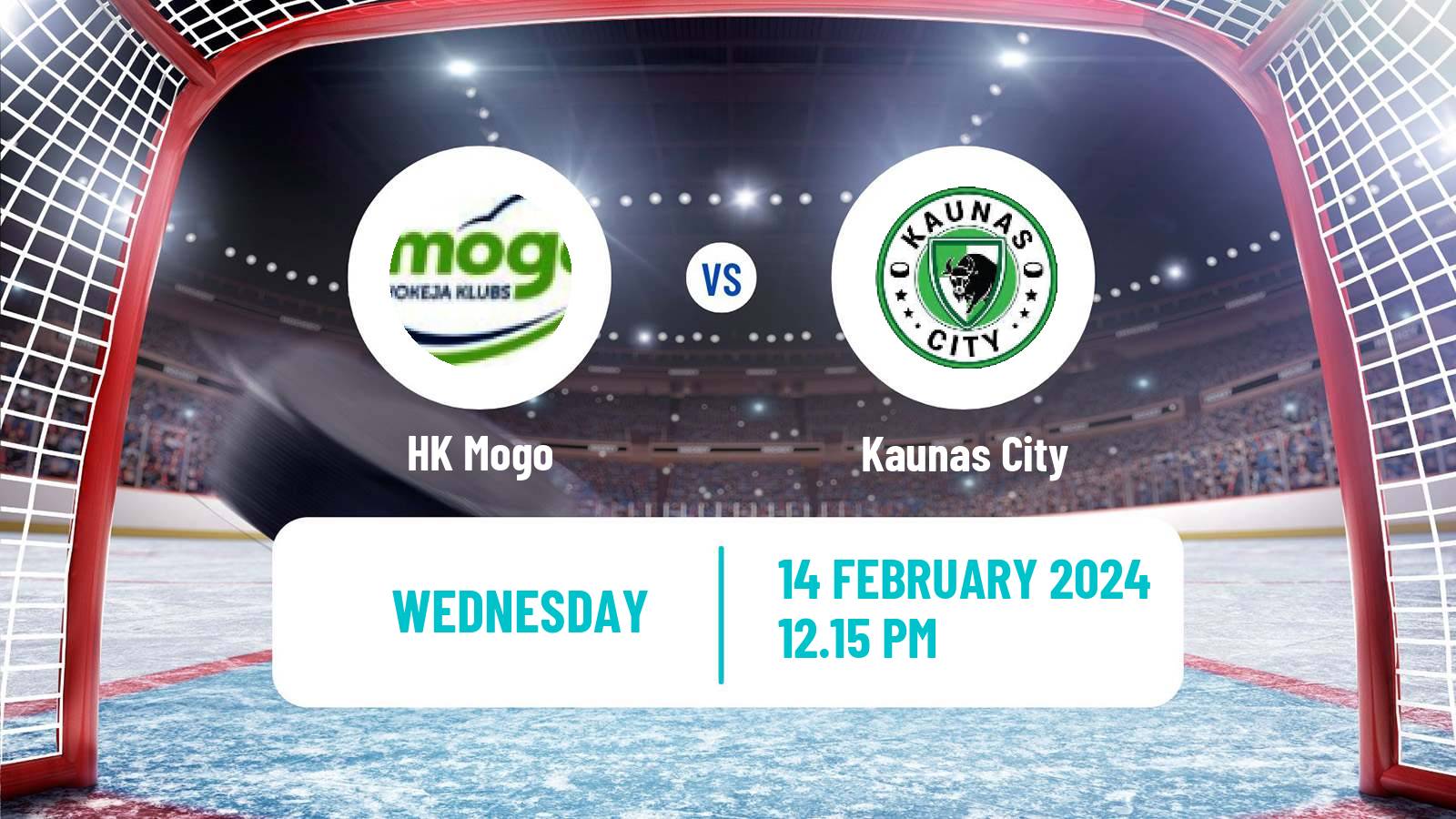 Hockey Latvian Hokeja Liga Mogo - Kaunas City