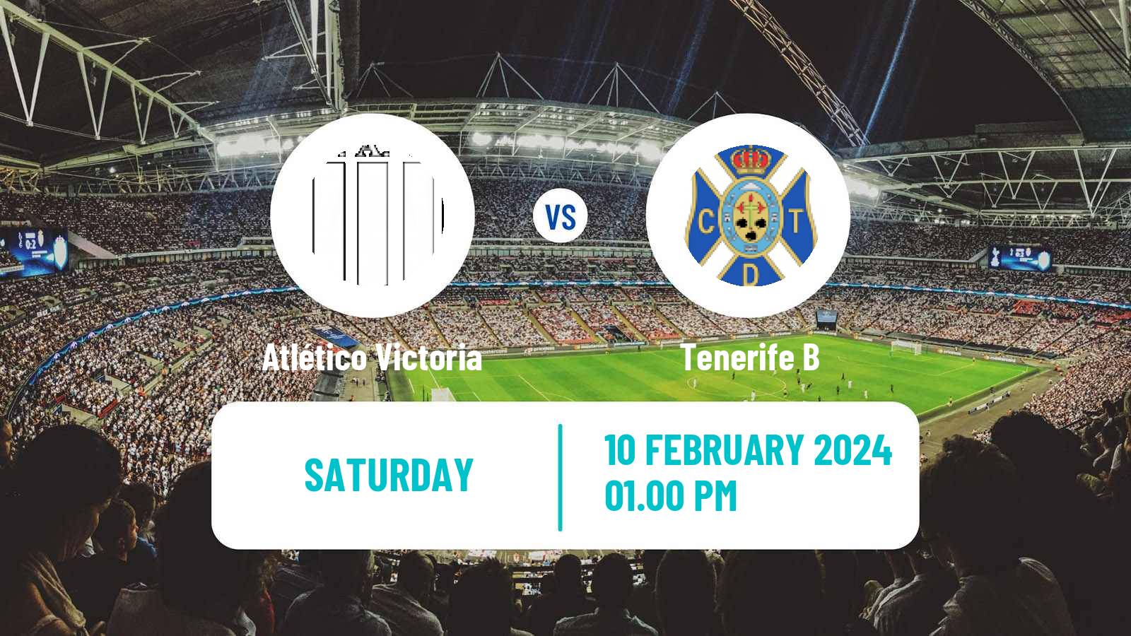 Soccer Spanish Tercera RFEF - Group 12 Atlético Victoria - Tenerife B