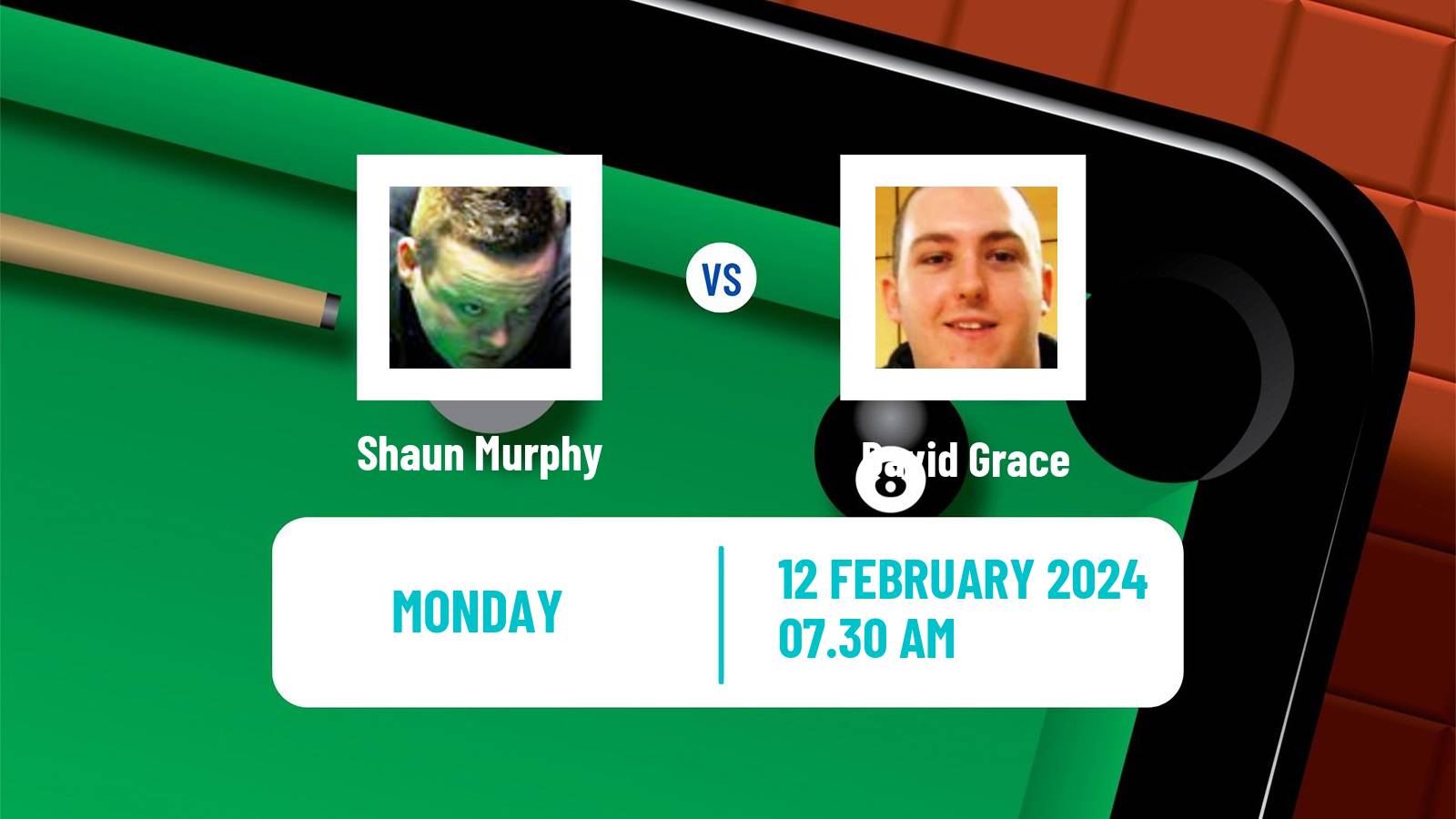 Snooker Welsh Open Shaun Murphy - David Grace