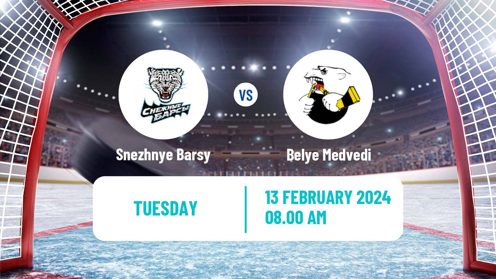 Hockey MHL Snezhnye Barsy - Belye Medvedi