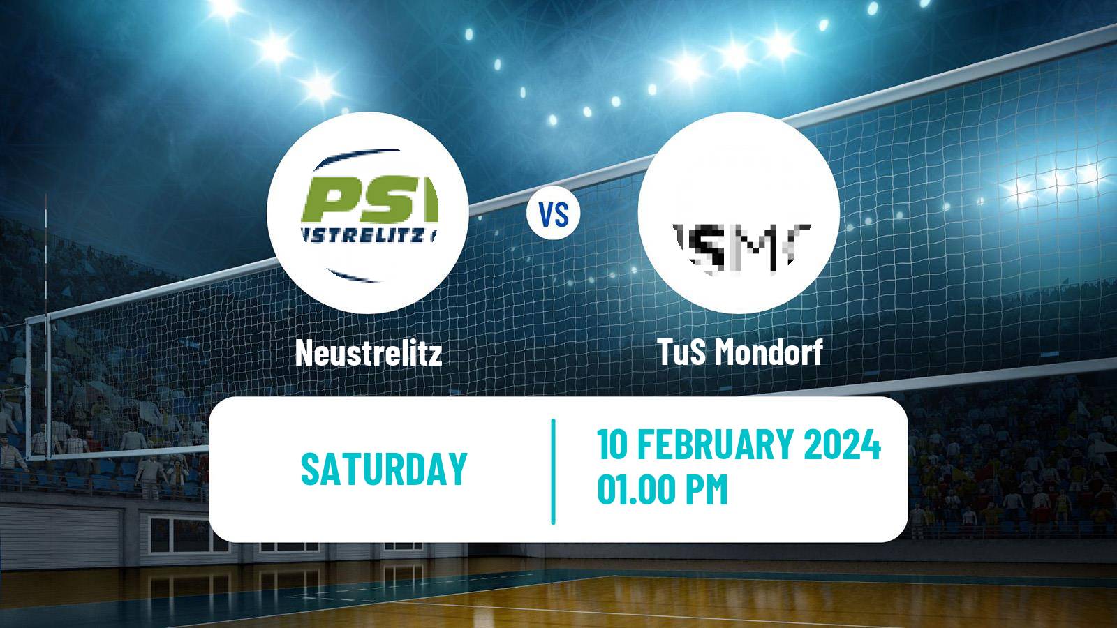 Volleyball German 2 Bundesliga North Volleyball Neustrelitz - Mondorf