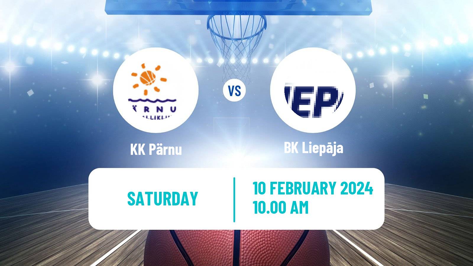 Basketball Estonian–Latvian Basketball League Pärnu - Liepāja