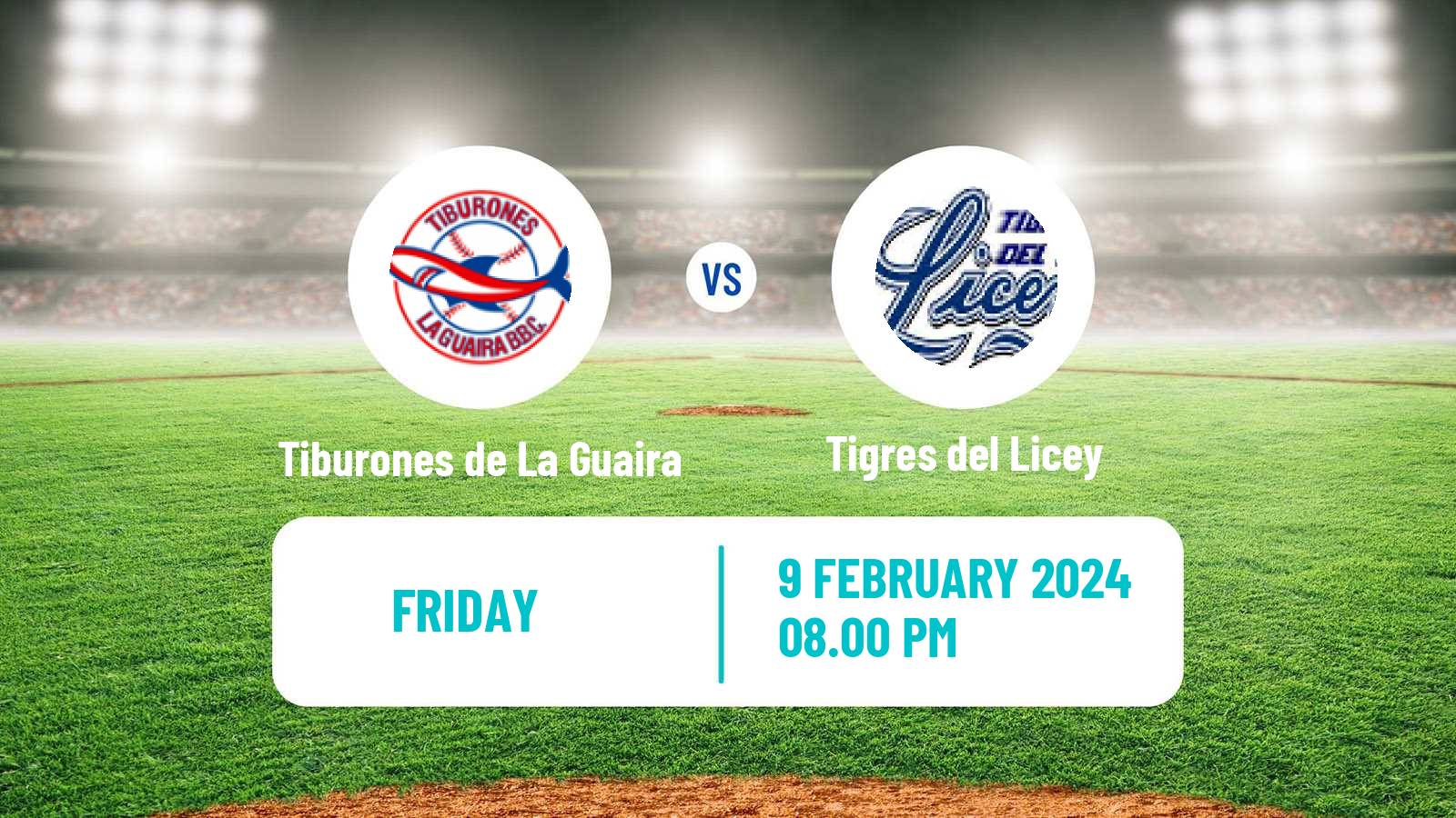 Baseball Baseball Caribbean Series Tiburones de La Guaira - Tigres del Licey