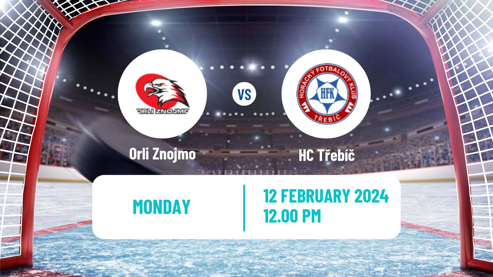 Hockey Czech Chance Liga Orli Znojmo - Třebíč