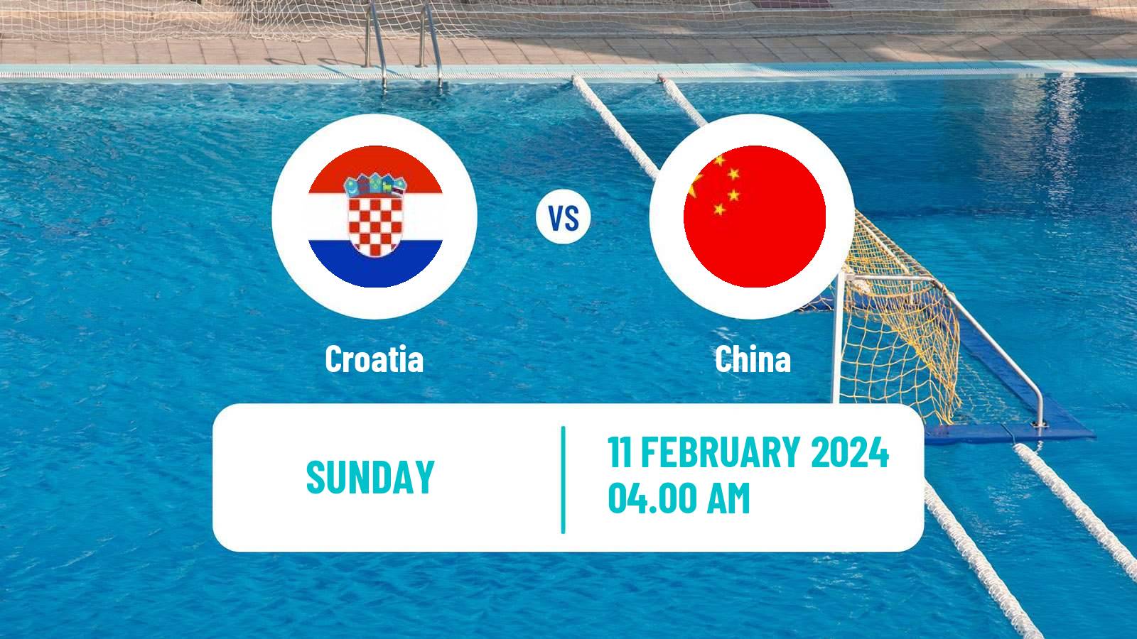 Water polo World Championship Water Polo Croatia - China