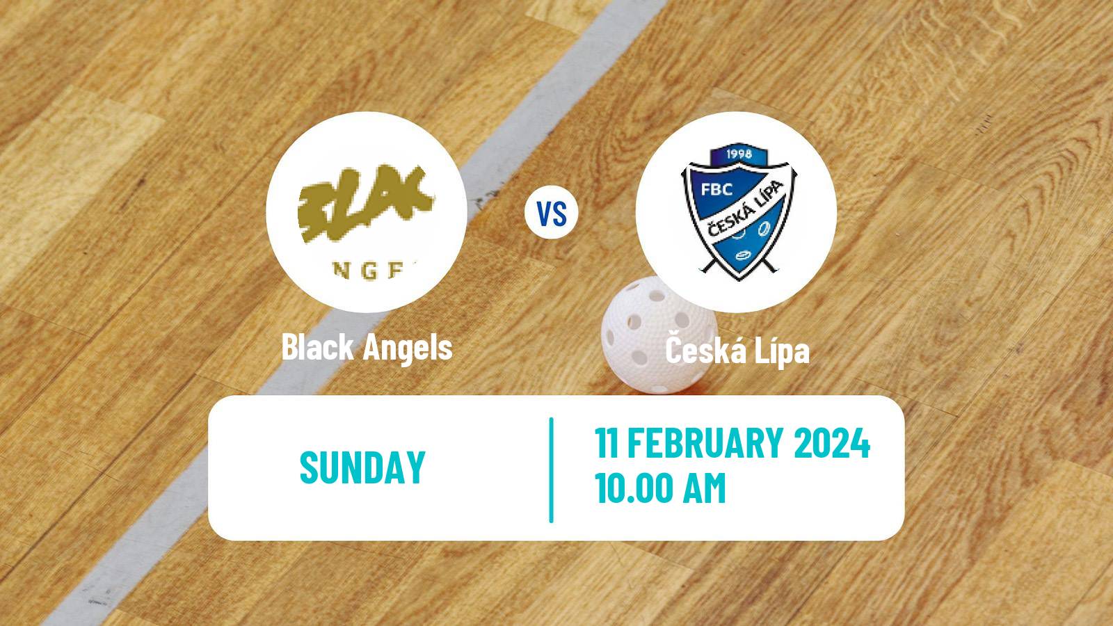 Floorball Czech Superliga Floorball Black Angels - Česká Lípa