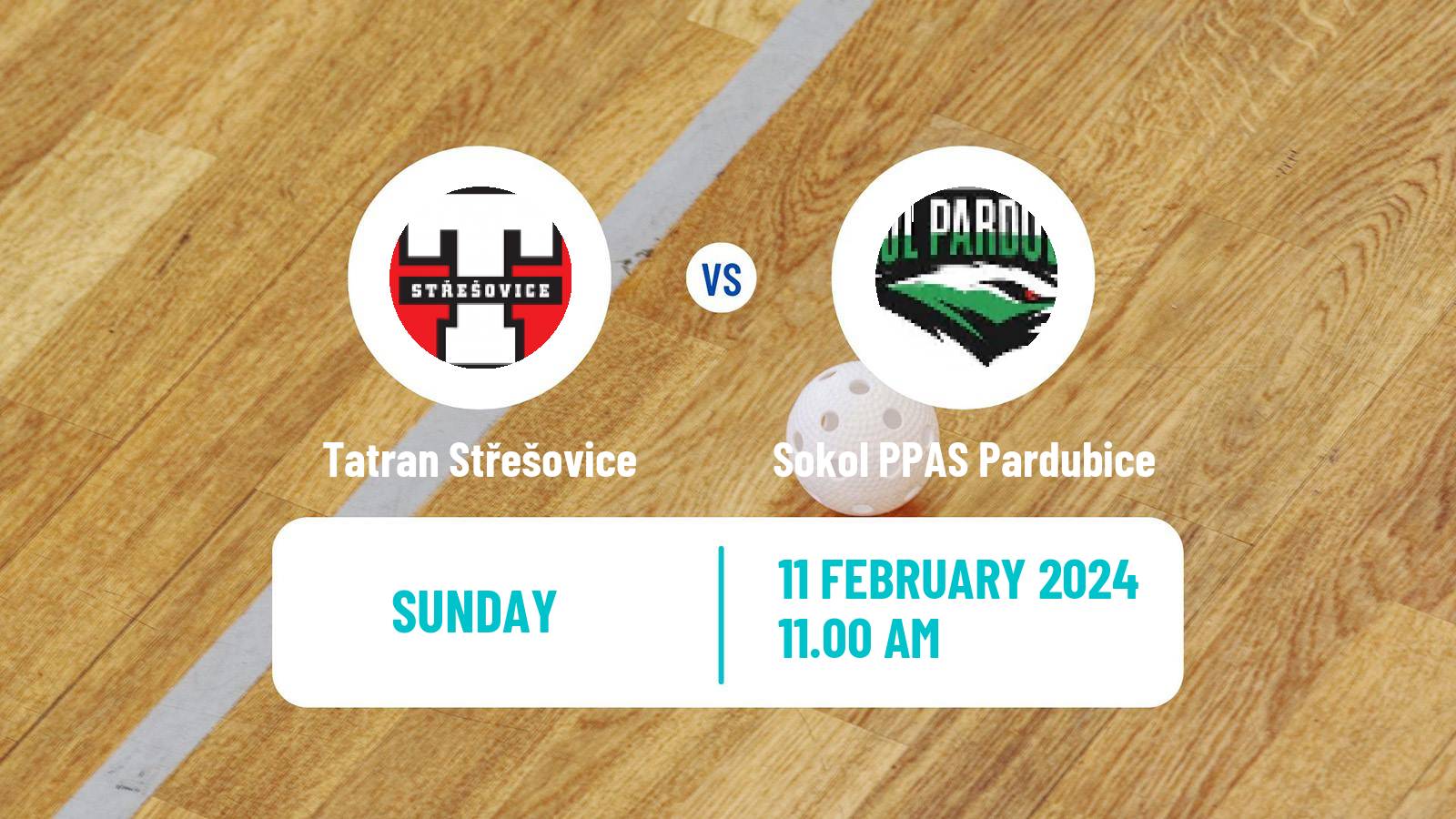 Floorball Czech Superliga Floorball Tatran Střešovice - Sokol PPAS Pardubice
