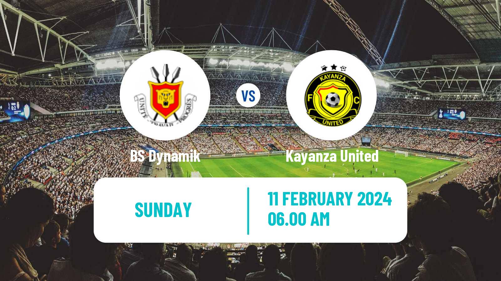 Soccer Burundi Premier League Dynamik - Kayanza United
