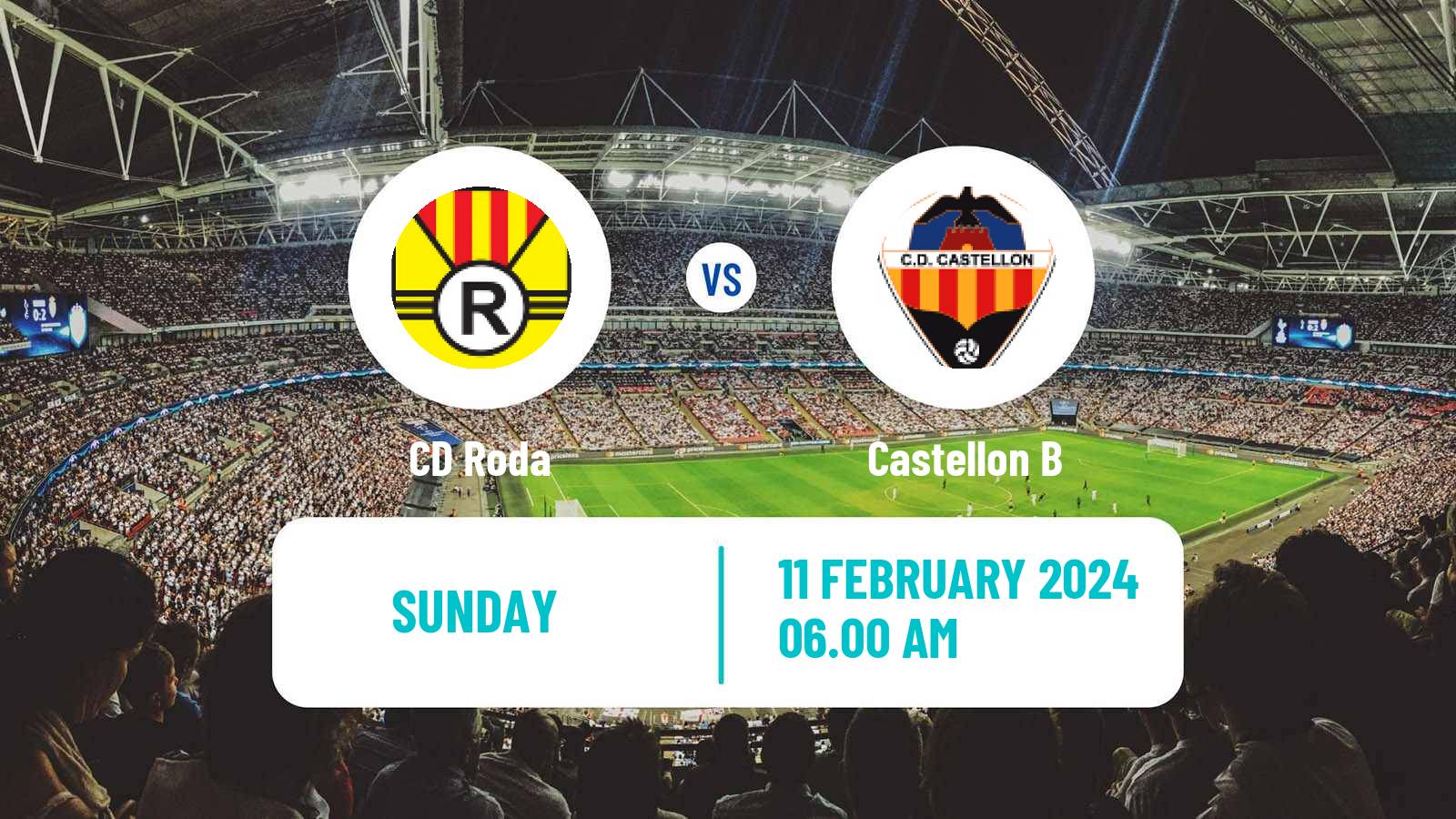 Soccer Spanish Tercera RFEF - Group 6 Roda - Castellon B