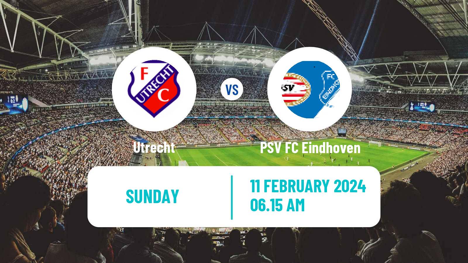 Soccer Dutch Eredivisie Women Utrecht - PSV Eindhoven