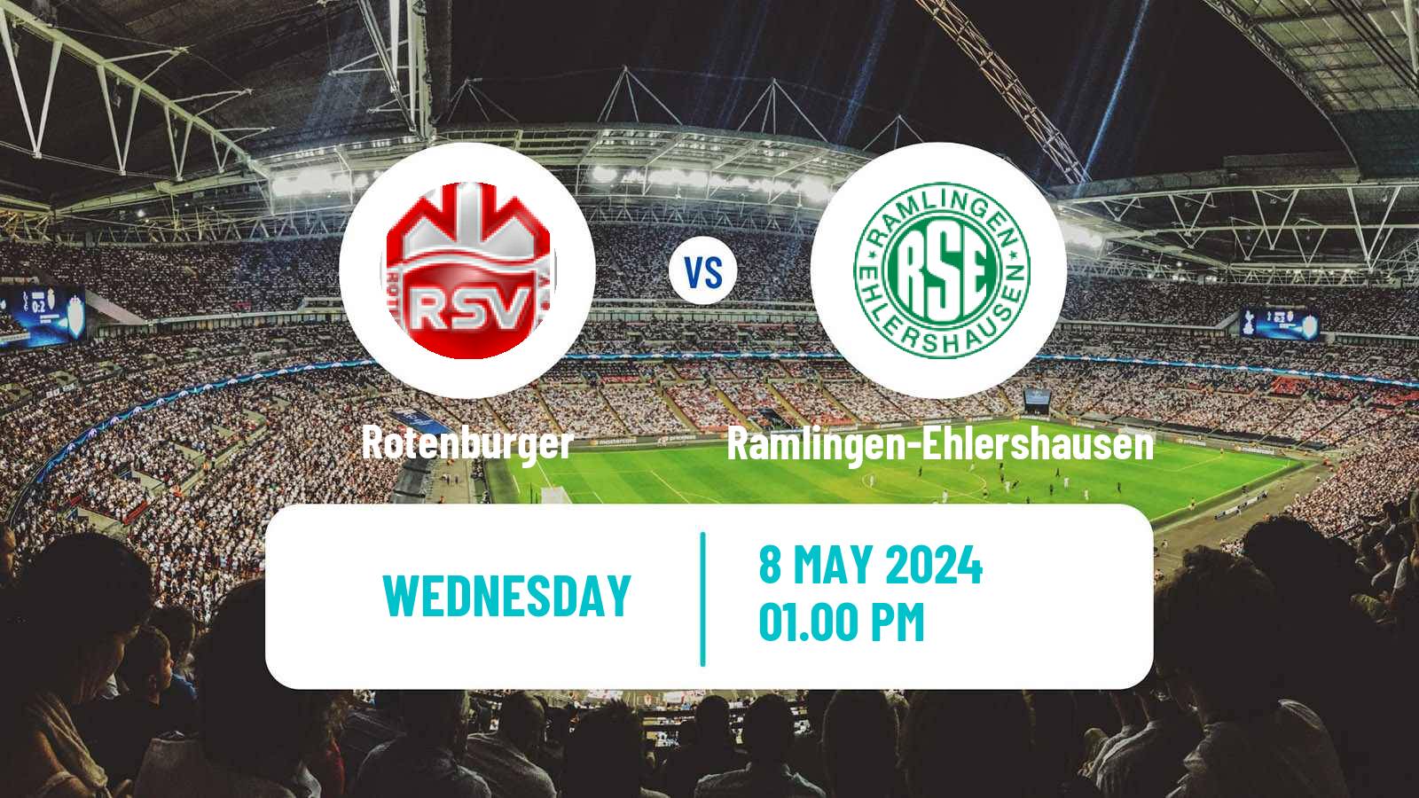 Soccer German Oberliga Niedersachsen Rotenburger - Ramlingen-Ehlershausen